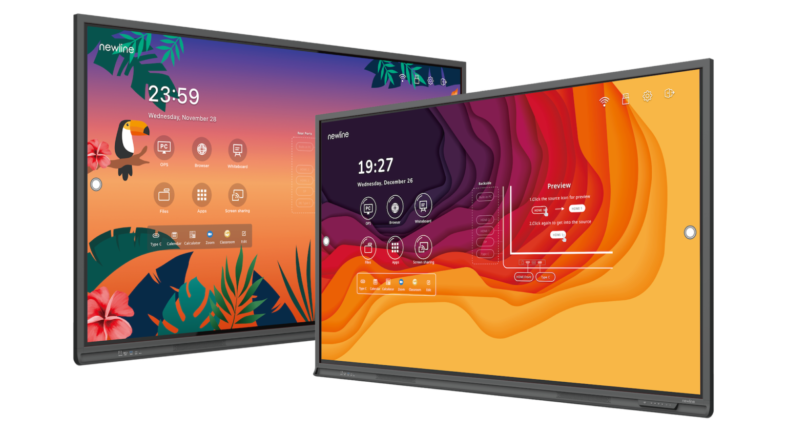 NEWLINE LYRA 4K interactive Touchscreen